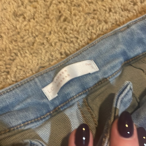 Lauren Conrad Patch Pocket Flare Jeans - Picture 3 of 9